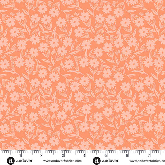 Sunshine Blooms in CORAL | Petals and Stitches
