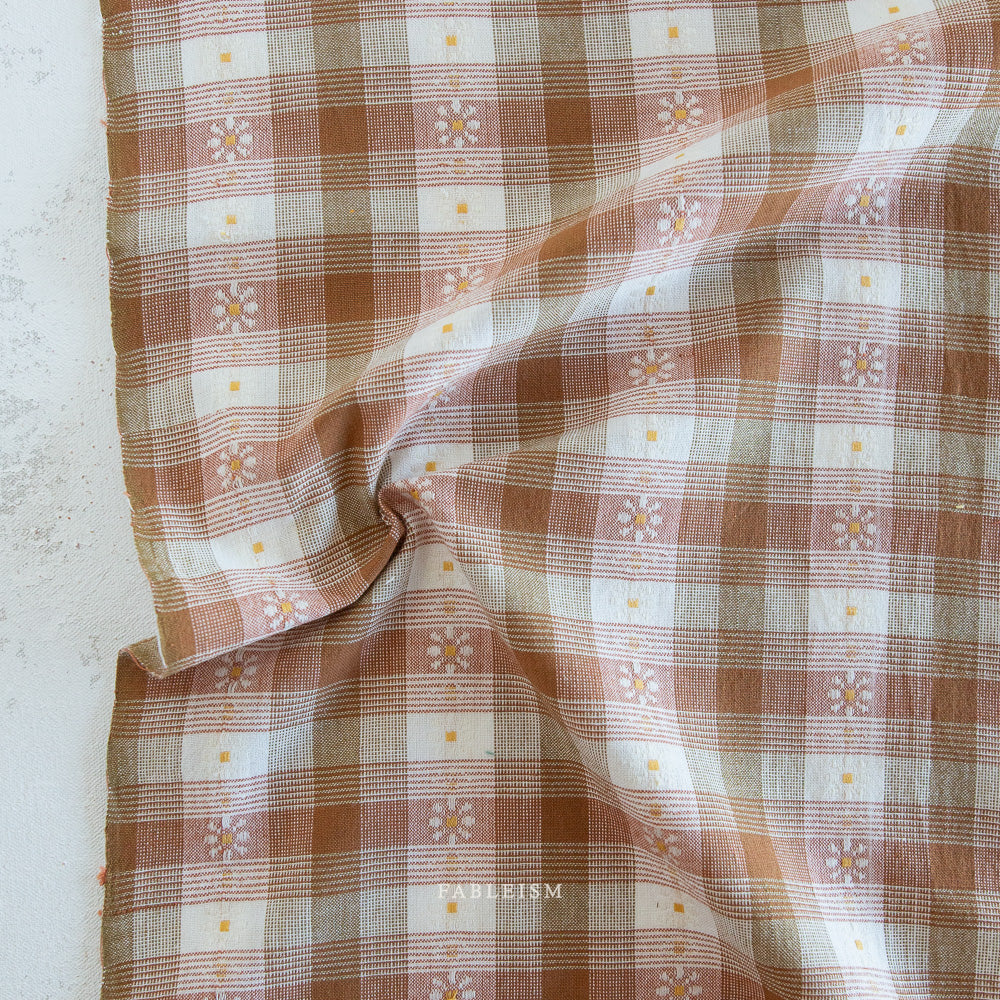 Daisy Plaid in ROSE GOLD - Golden Hour | Fableism