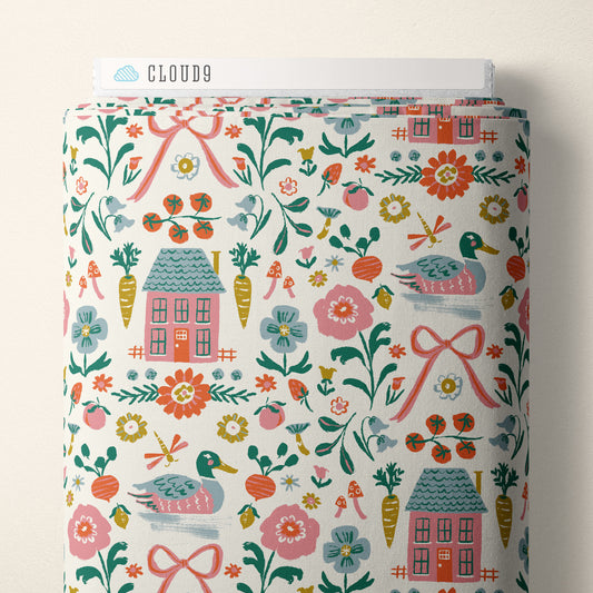 Homestead IVORY - Happy Homestead | Cloud9 Fabrics