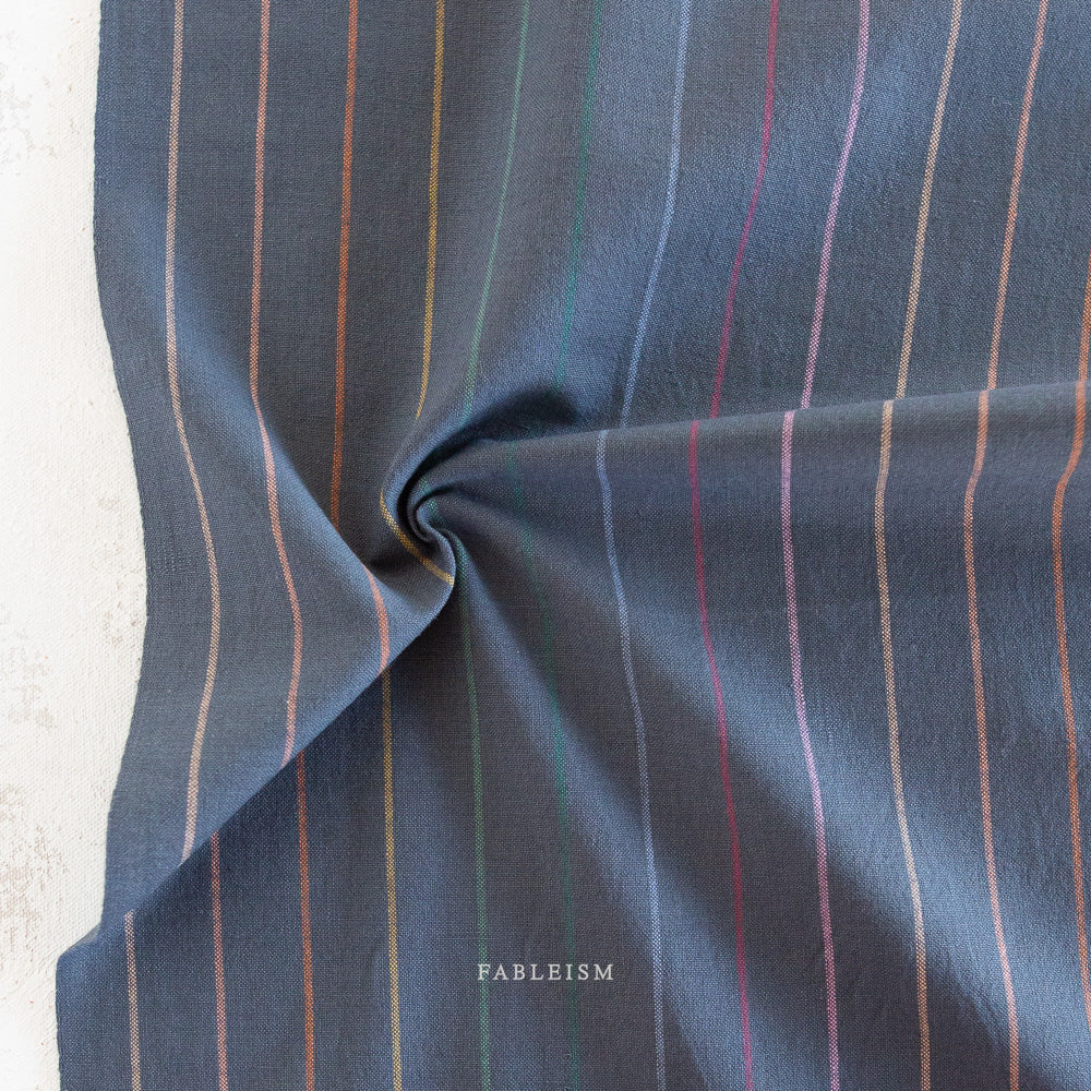 ** PREORDER ** Skinny Stripe in DARK RAINBOW | Lucky Loom