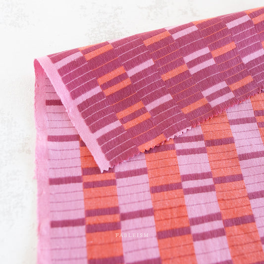 Southwest Stripe in BERRY | Lucky Loom