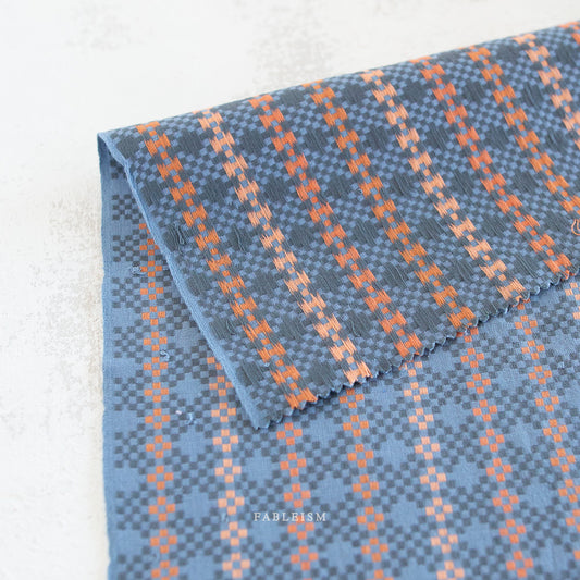 Mosaic in BLUE | Lucky Loom