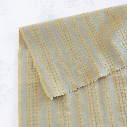 Stitch Stripe in SAGE | Lucky Loom