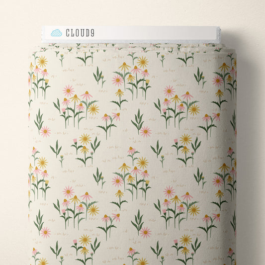 FLORAL FIELD - Naturally Wild | Cloud9 Fabrics