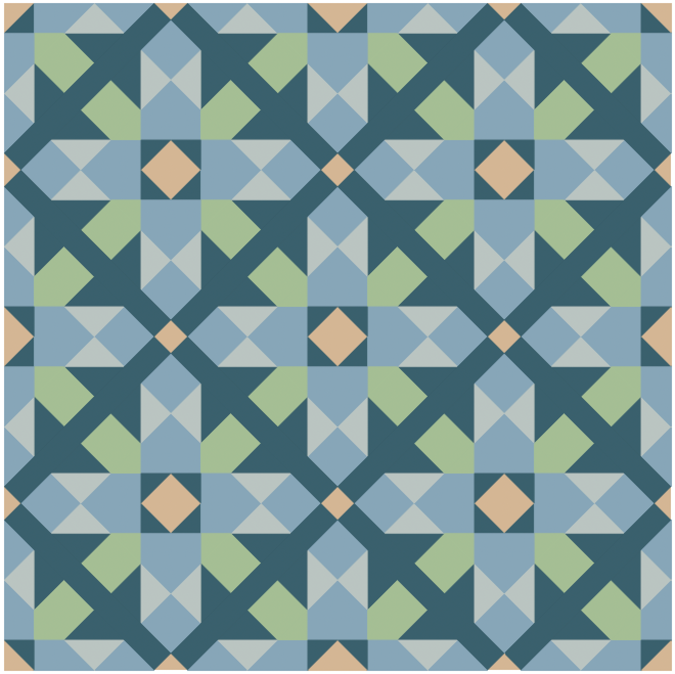 Easthampton Quilt Fabric Bundle - MARINA