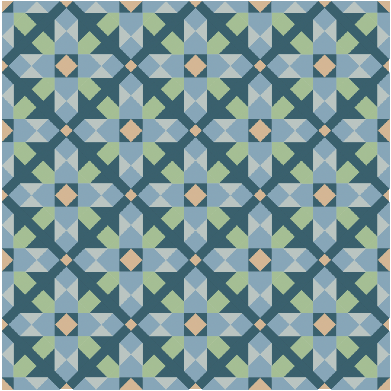 Easthampton Quilt Fabric Bundle - MARINA