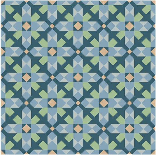 Easthampton Quilt Fabric Bundle - MARINA