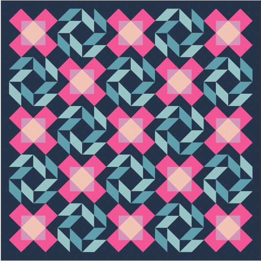 Tower Hill Quilt Fabric Bundle - Throw size | By Bear Hill Quilts