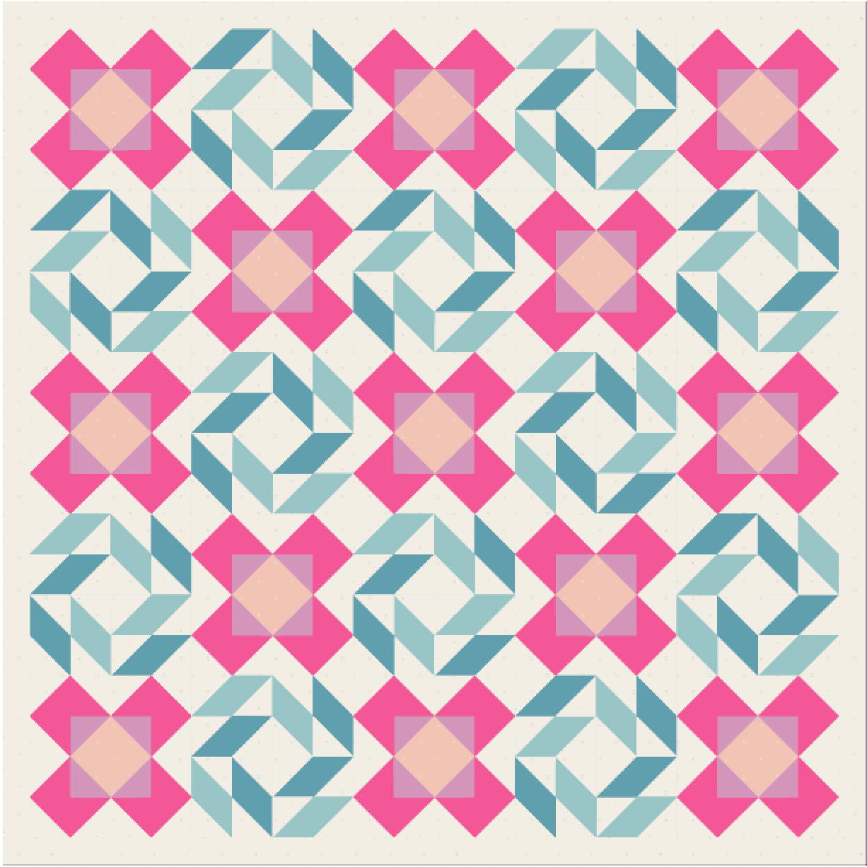 Tower Hill Quilt Fabric Bundle - Throw size | By Bear Hill Quilts