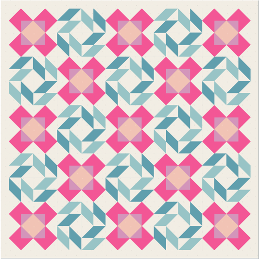 Tower Hill Quilt Fabric Bundle - Throw size | By Bear Hill Quilts