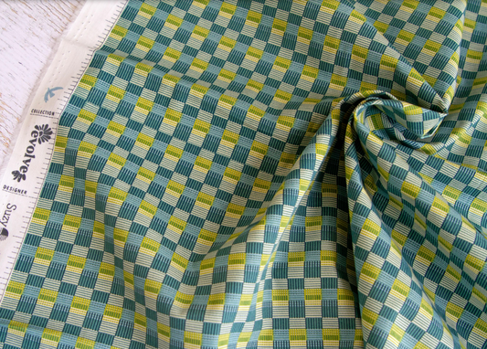 Basket Weave KEY LIME - Evolve by Suzy Quilts | AGF