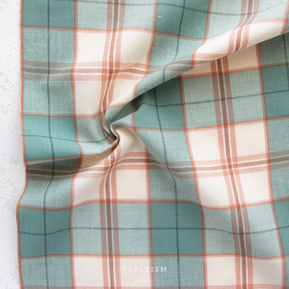 ** PREORDER ** Arcade Plaid Woven - WATERMELON