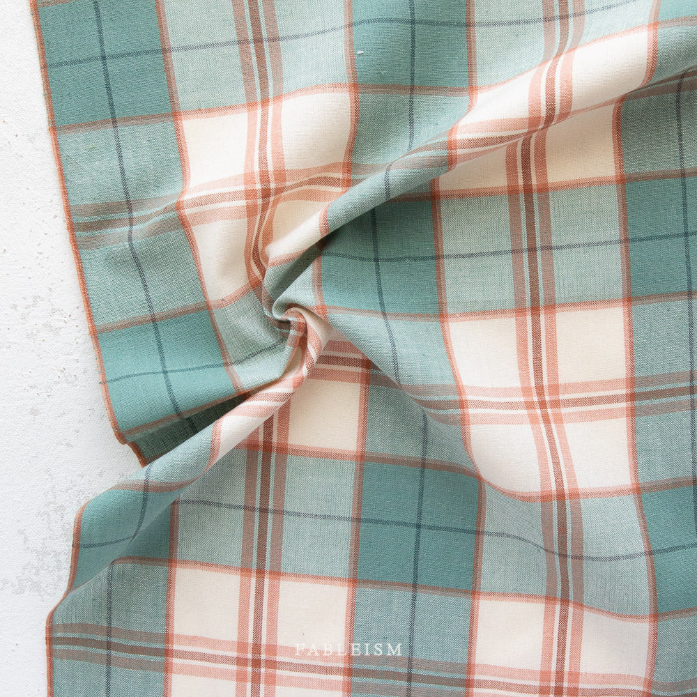 ** PREORDER ** Arcade Plaid Woven - WATERMELON
