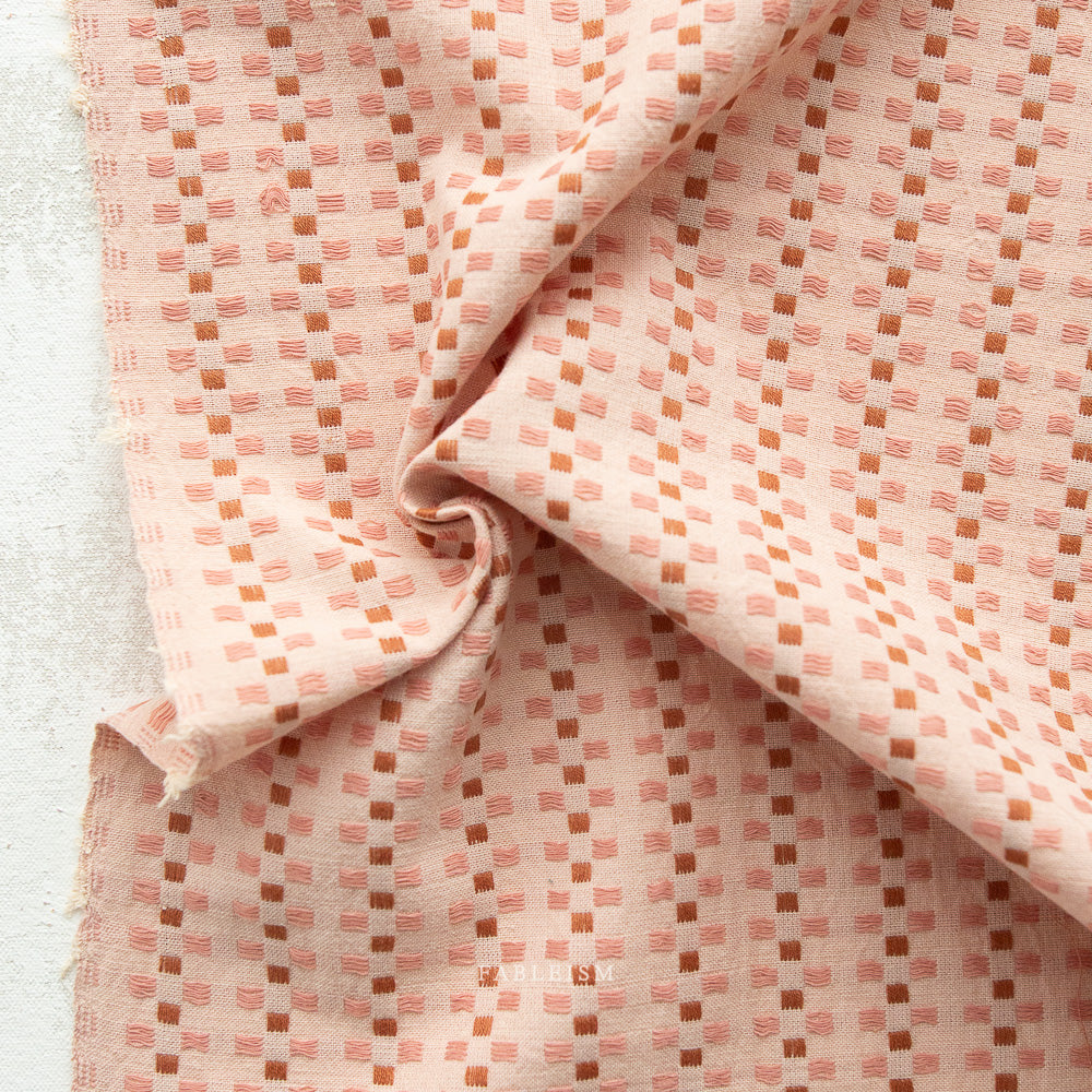 Basket Weave SOFT PINK - Canyon Springs | Fableism Supply Co