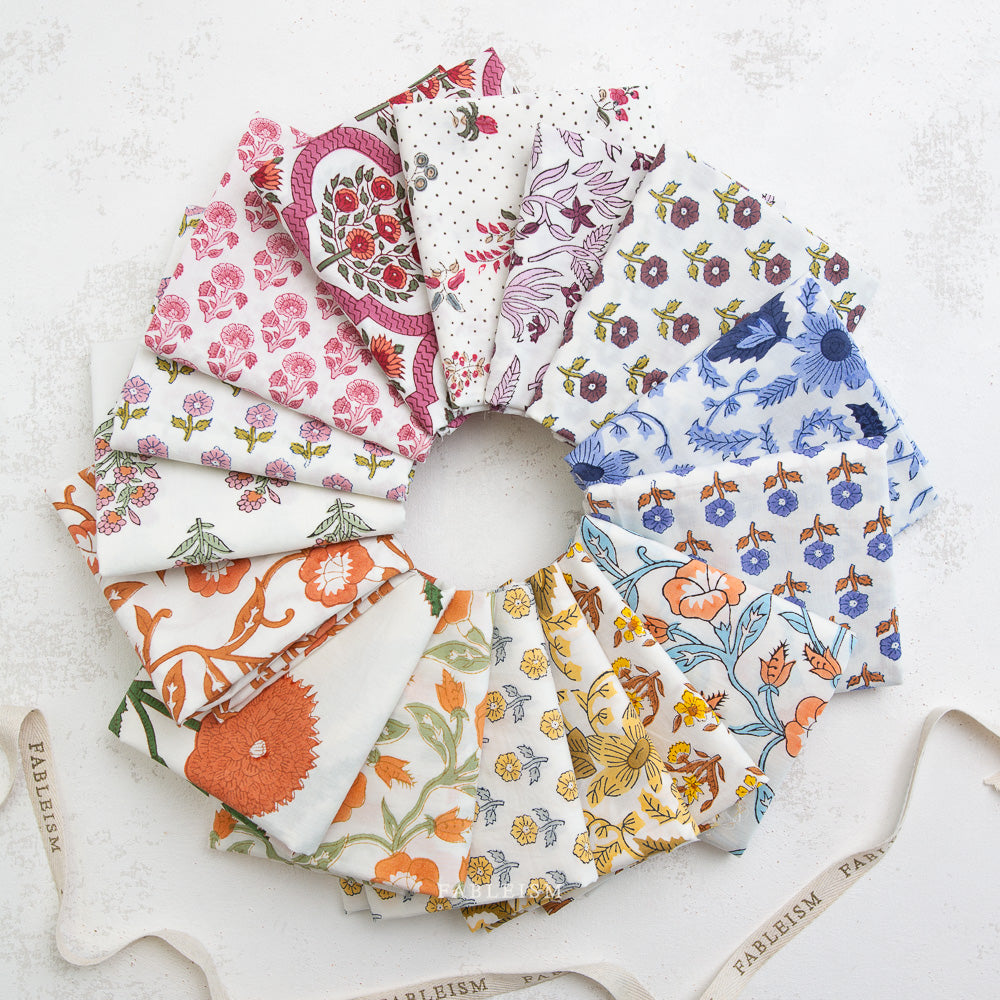 ** PREORDER ** Indian Block Prints: Cottage | Fableism - Full Collection Bundle