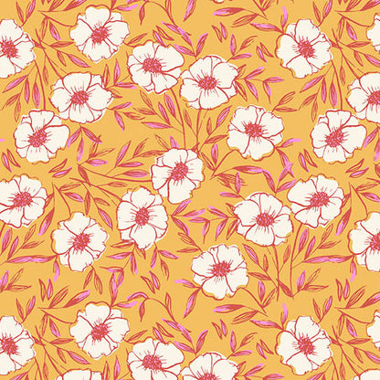 Bouquet Bliss in MUSTARD | Petals and Stitches