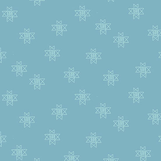 Ohio Star in SAPPHIRE | Petals and Stitches