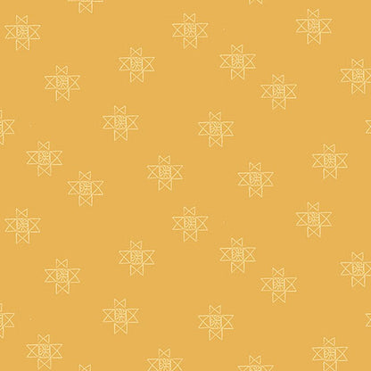 Ohio Star in GOLD | Petals and Stitches