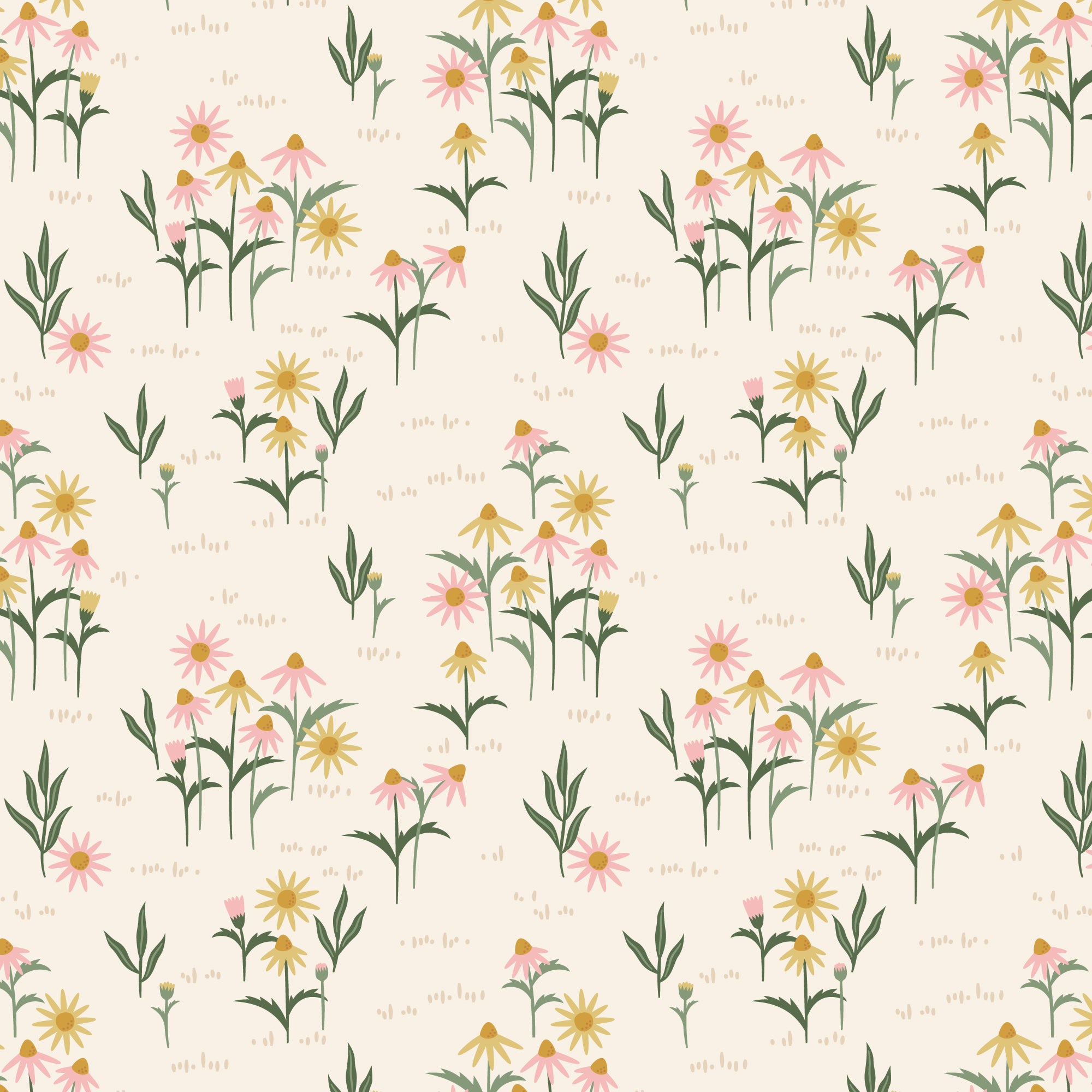 FLORAL FIELD - Naturally Wild | Cloud9 Fabrics
