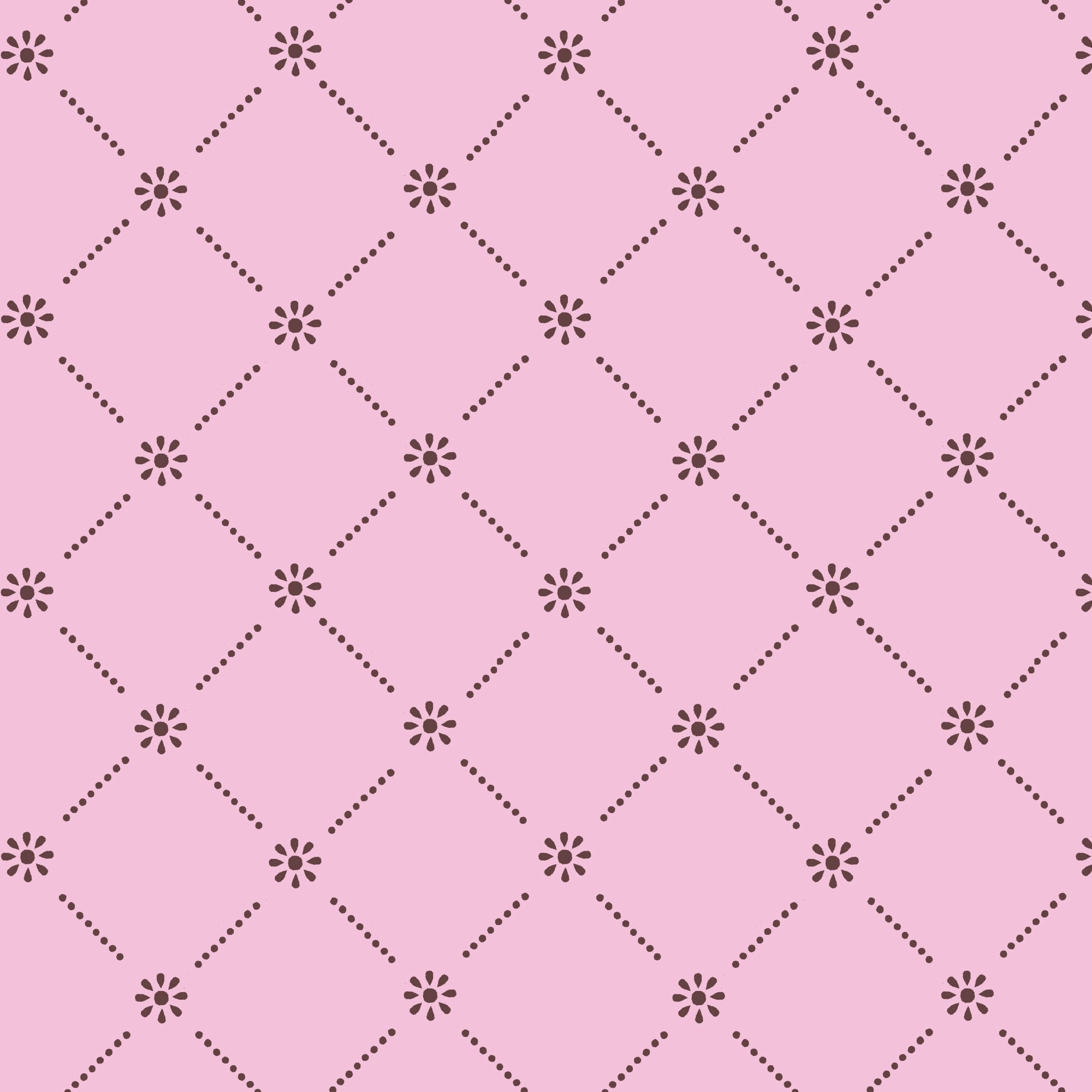 Stripple in BUBBLEGUM - Cottage Blooms | Cloud9 Fabrics