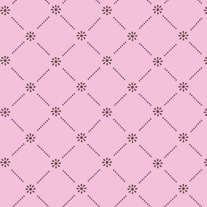 **PREORDER** Stripple in BUBBLEGUM - Cottage Blooms | Cloud9 Fabrics
