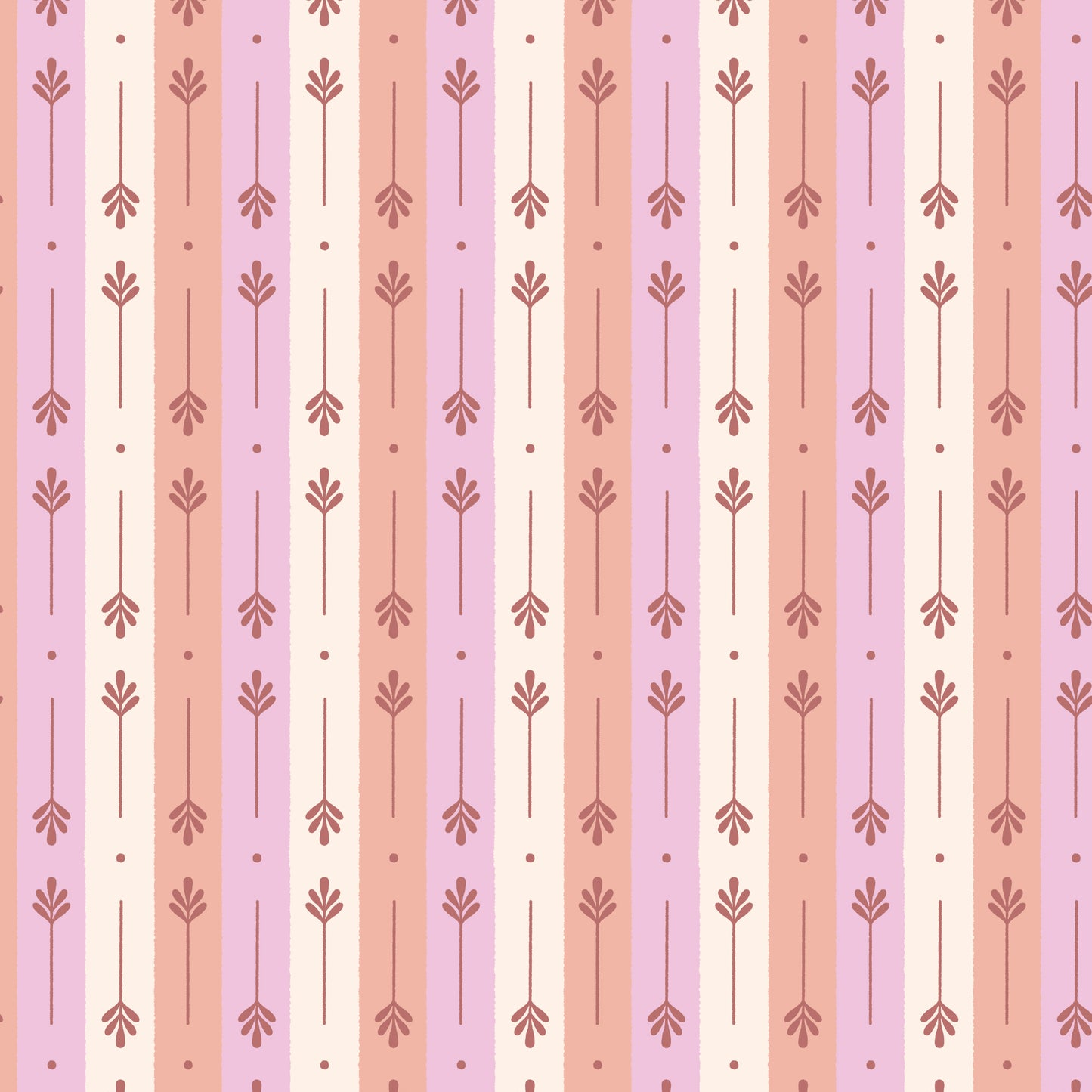 **PREORDER** FLORAL STRIPE - Cottage Blooms | Cloud9 Fabrics