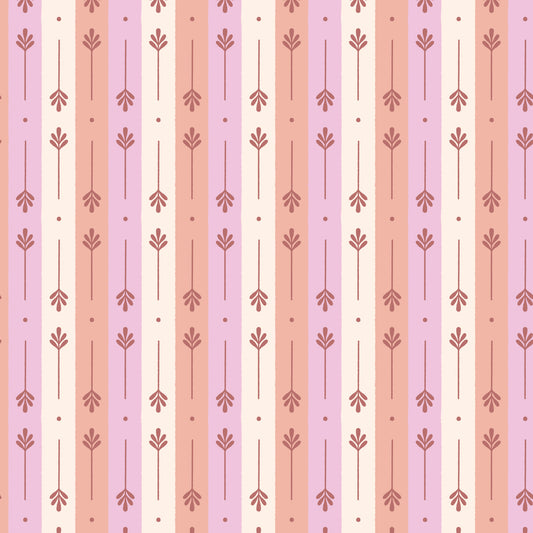 **PREORDER** FLORAL STRIPE - Cottage Blooms | Cloud9 Fabrics