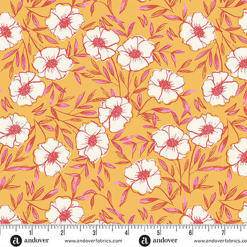 Bouquet Bliss in MUSTARD | Petals and Stitches