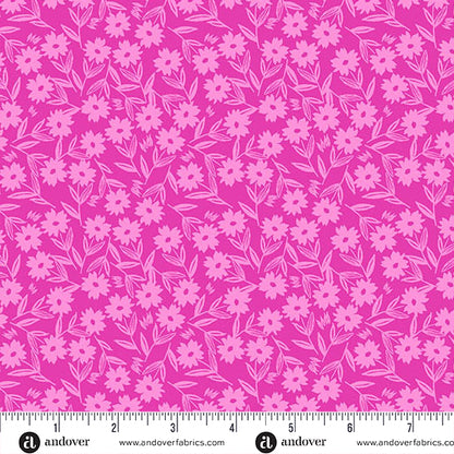 Sunshine Blooms in MAGENTA | Petals and Stitches