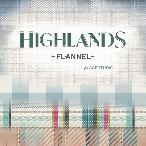 Meadow Plaid Flowerbed - Highlands Woven FLANNEL | AGF