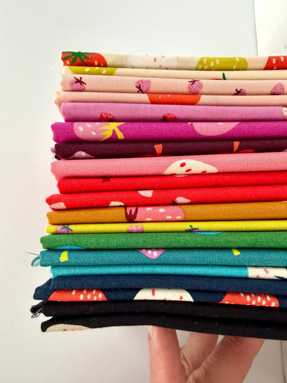 RAINBOW STRAWBERRY  | BHQ Fabric Bundle