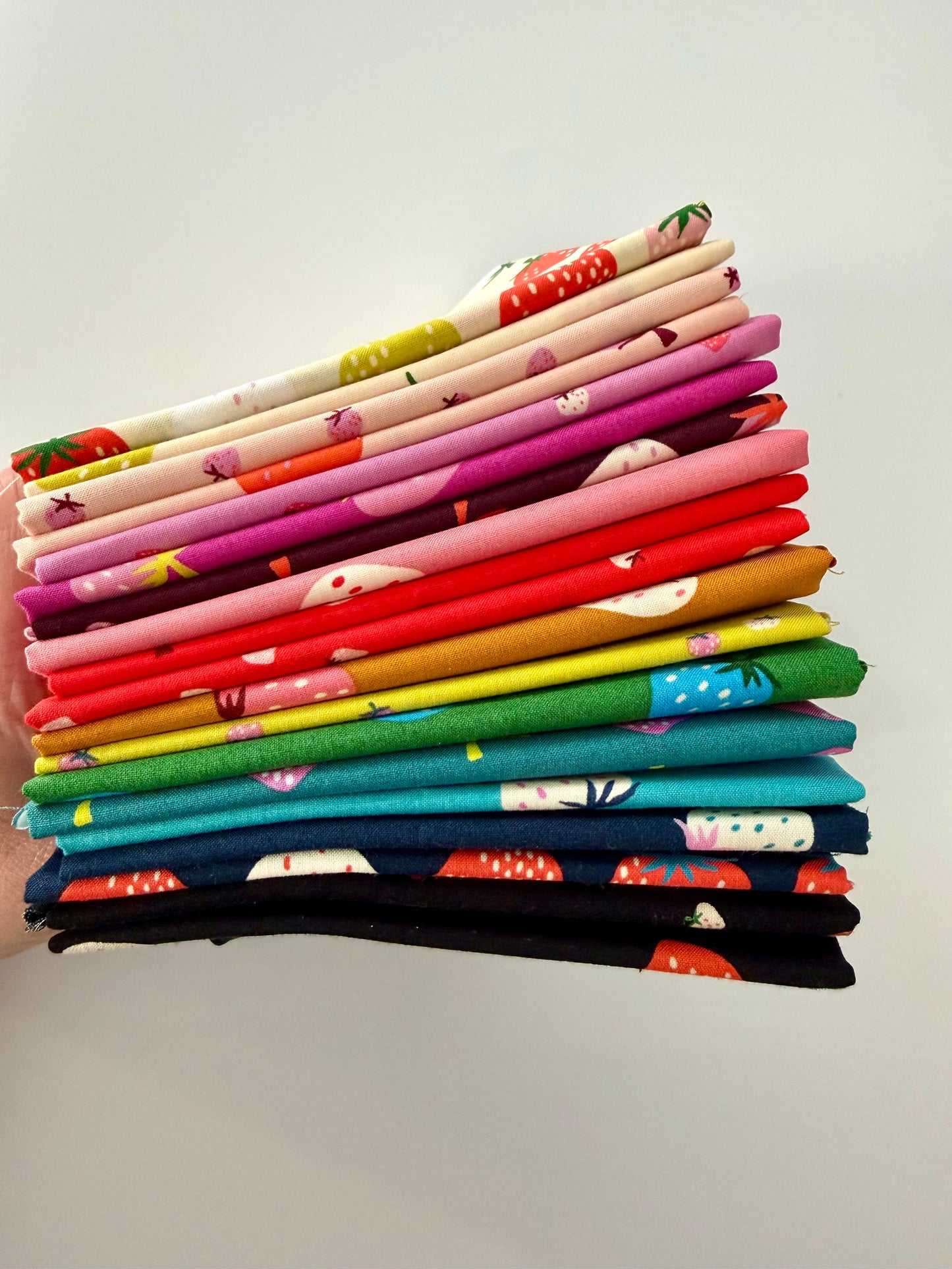 RAINBOW STRAWBERRY  | BHQ Fabric Bundle