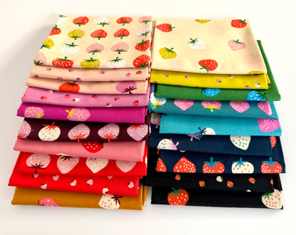 RAINBOW STRAWBERRY  | BHQ Fabric Bundle