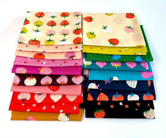RAINBOW STRAWBERRY  | BHQ Fabric Bundle