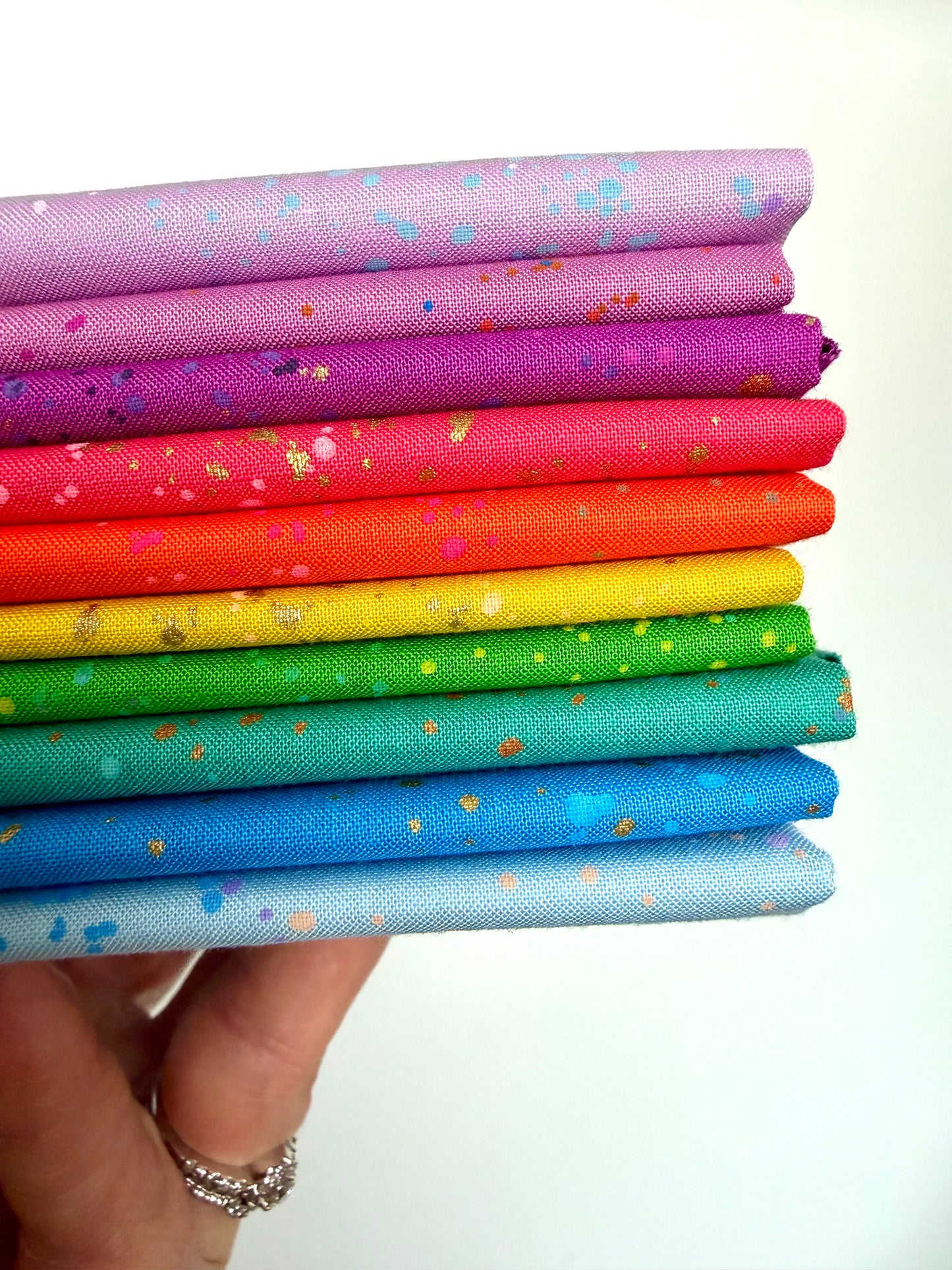 RAINBOW SPECKLED  | BHQ Fabric Bundle