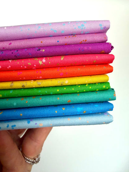 RAINBOW SPECKLED  | BHQ Fabric Bundle
