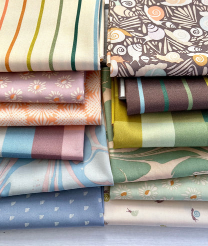 SNAILS DRIFTWOOD  - Slow Summer by Suzy Quilts | AGF