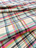 Sketch Plaid Tealberry - Highlands Woven FLANNEL | AGF
