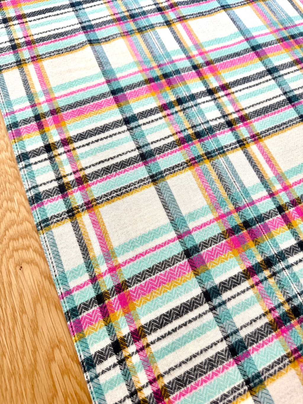 Sketch Plaid Tealberry - Highlands Woven FLANNEL | AGF