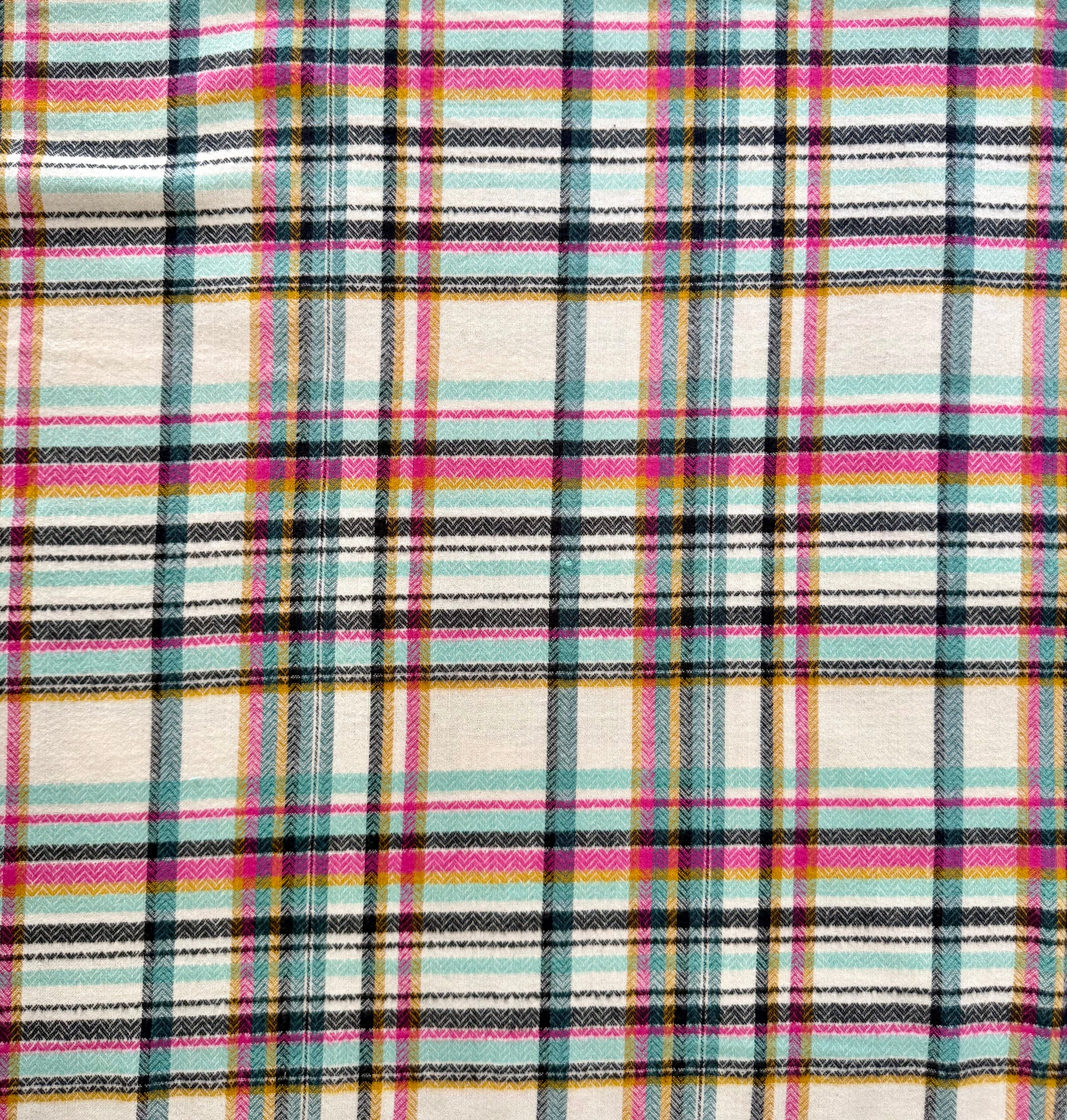 Sketch Plaid Tealberry - Highlands Woven FLANNEL | AGF