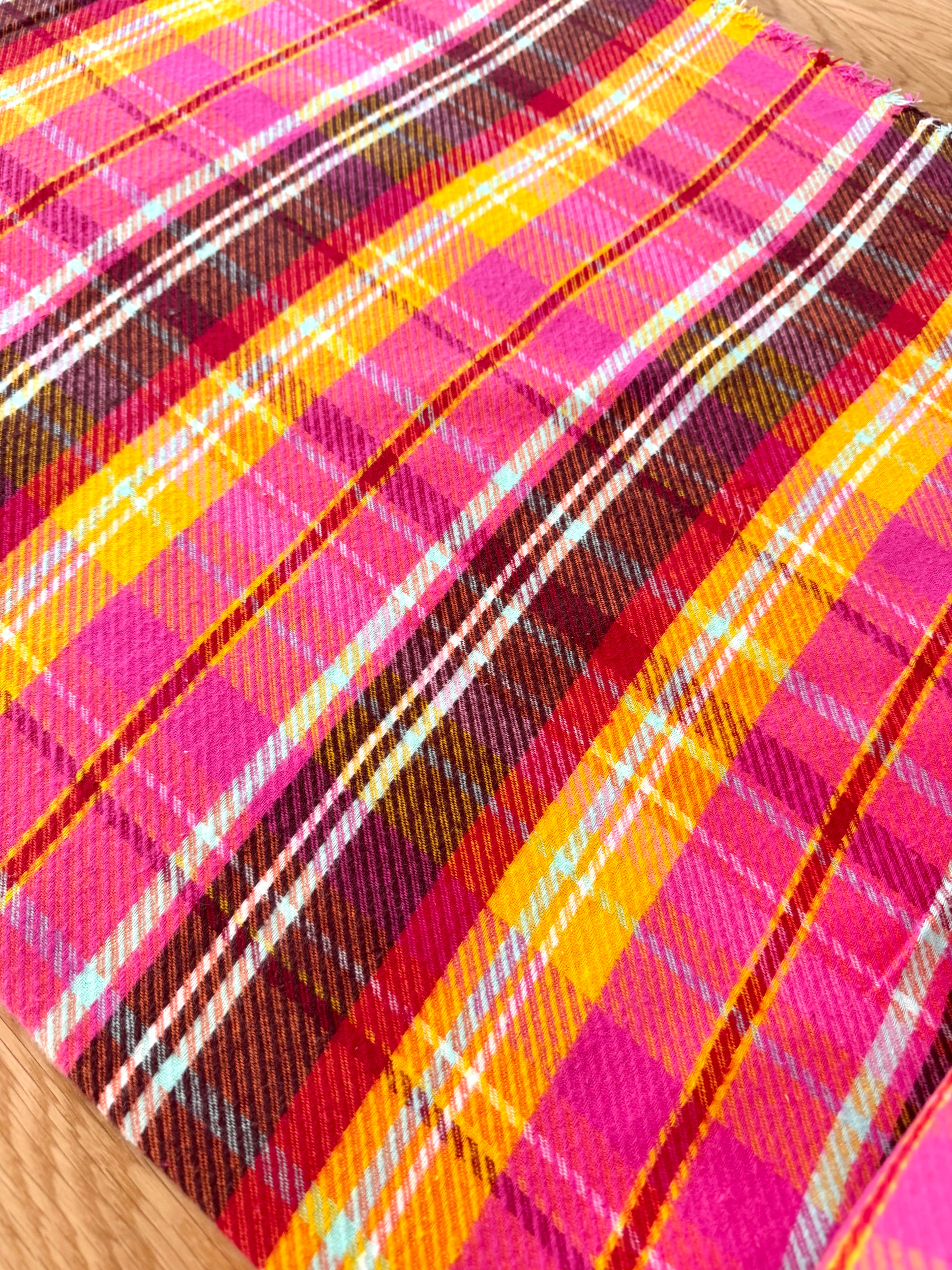 Meadow Plaid Flowerbed - Highlands Woven FLANNEL | AGF
