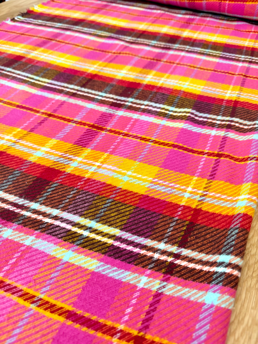 Meadow Plaid Flowerbed - Highlands Woven FLANNEL | AGF