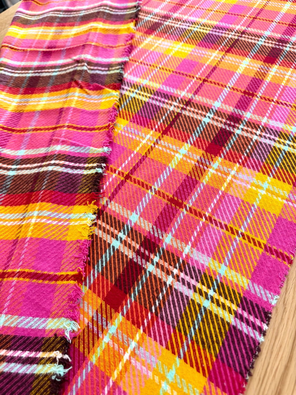 Meadow Plaid Flowerbed - Highlands Woven FLANNEL | AGF