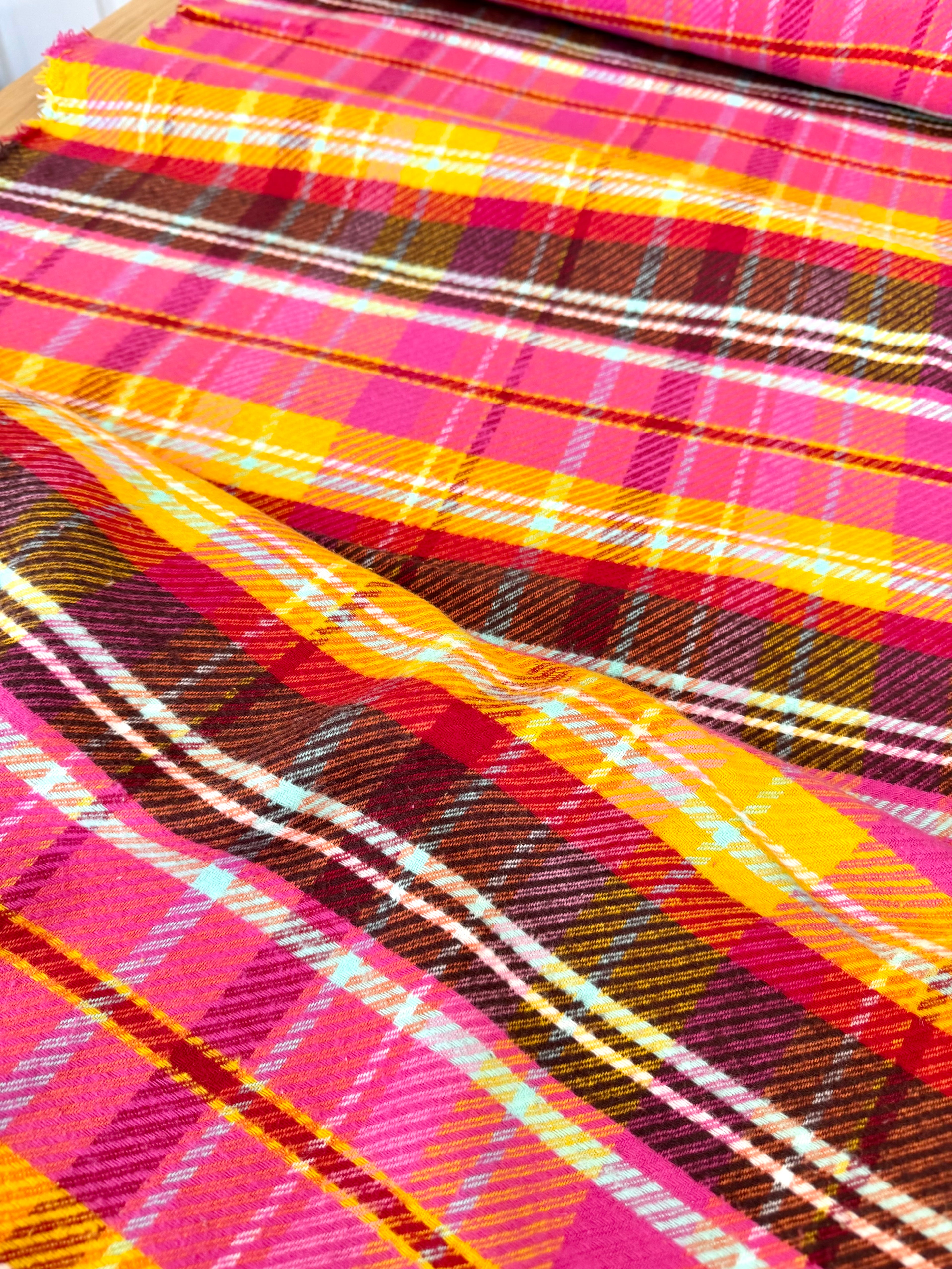 Meadow Plaid Flowerbed - Highlands Woven FLANNEL | AGF