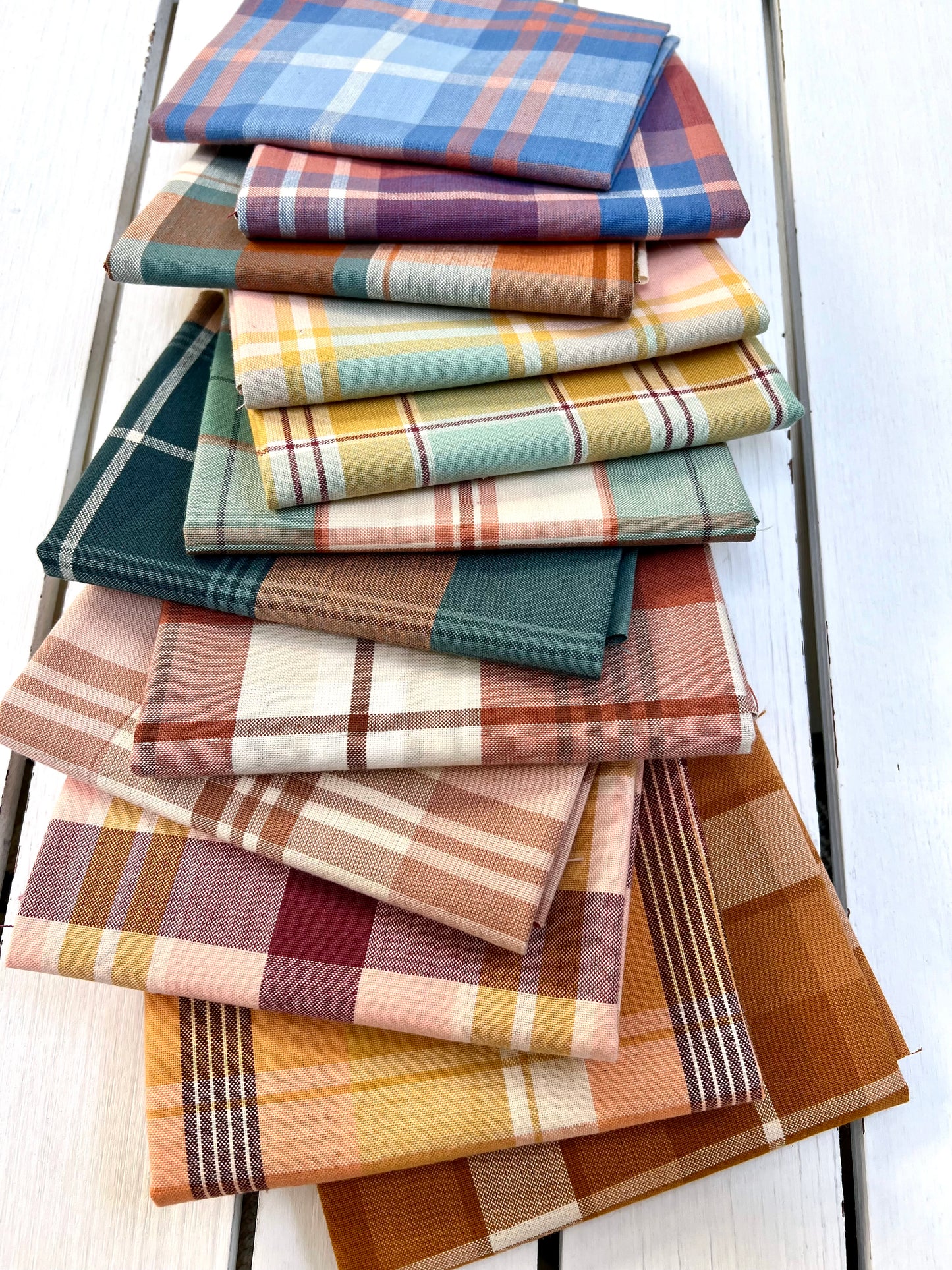 Arcade Plaid Wovens - Fableism | BHQ Fabric Bundle - 12 piece
