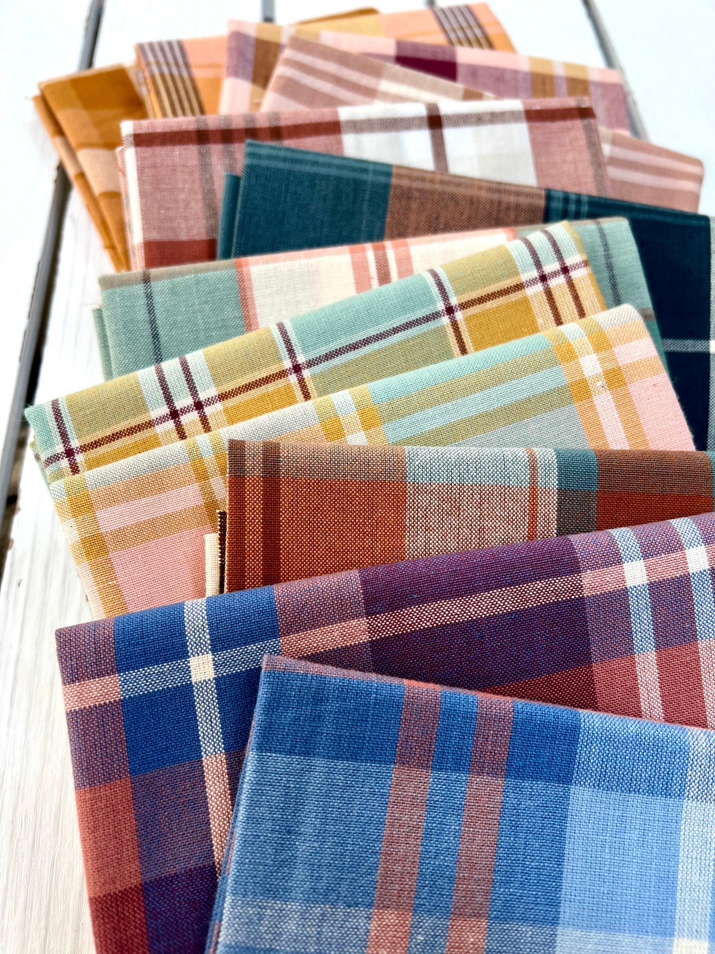 Arcade Plaid Wovens - Fableism | BHQ Fabric Bundle - 12 piece