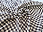 Gingham in Licorice - Picnic Wovens by Suzy Quilts | Art Gallery Fabrics