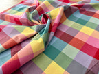 Large Plaid in Rainbow - Picnic Wovens by Suzy Quilts | Art Gallery Fabrics