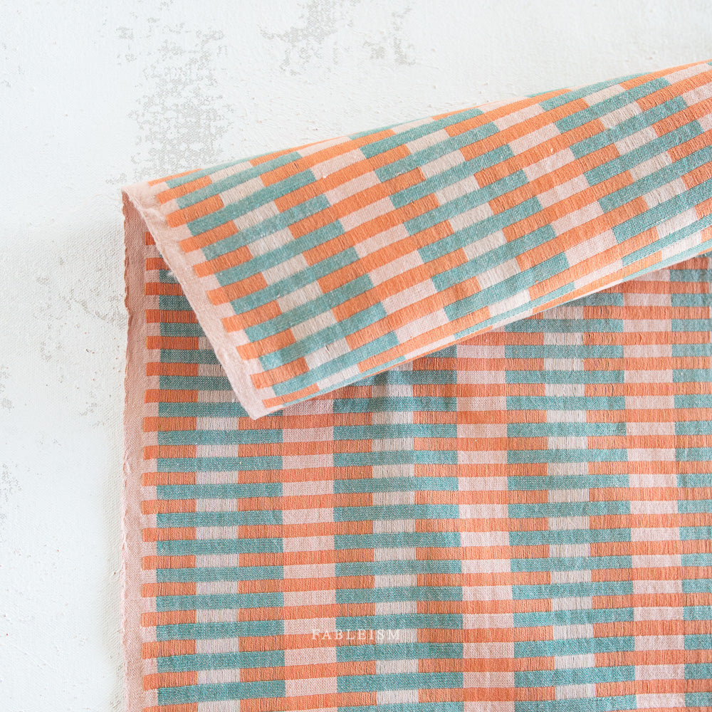 Interlock in WATERMELON | Lucky Loom