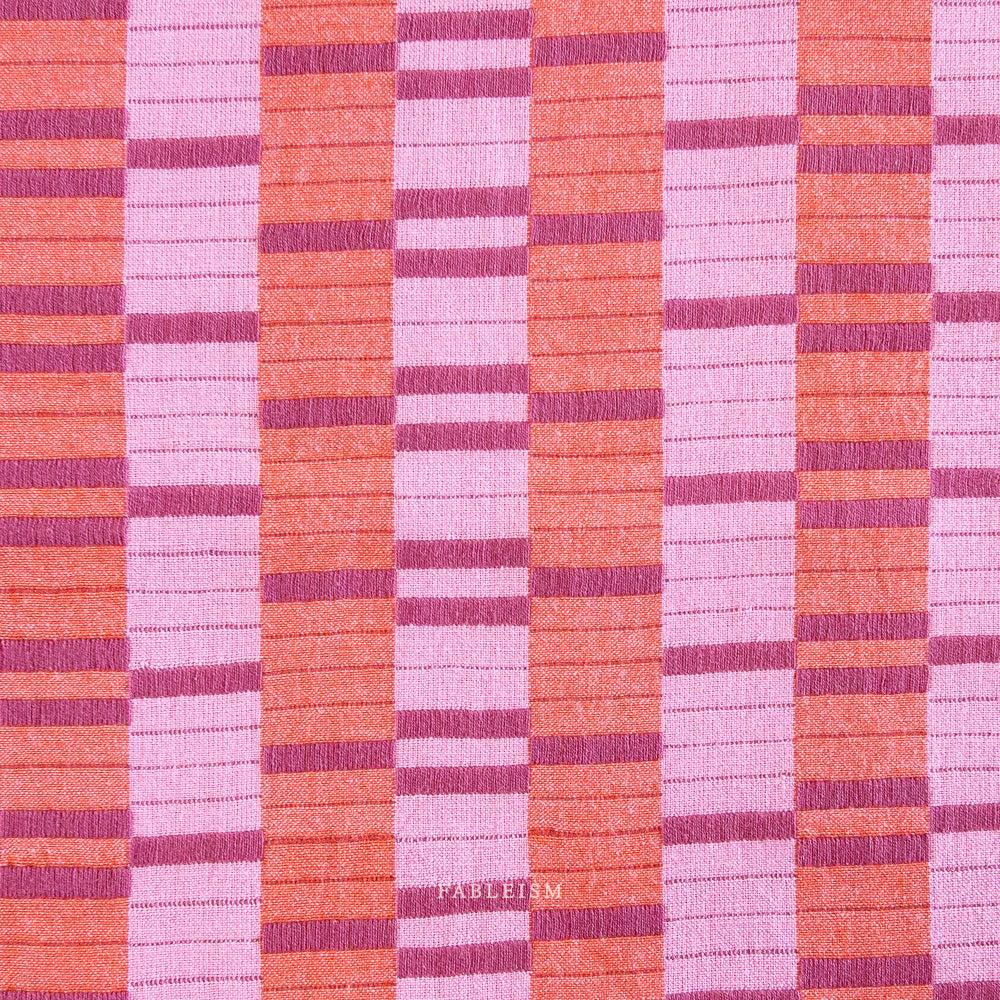 Southwest Stripe in BERRY | Lucky Loom